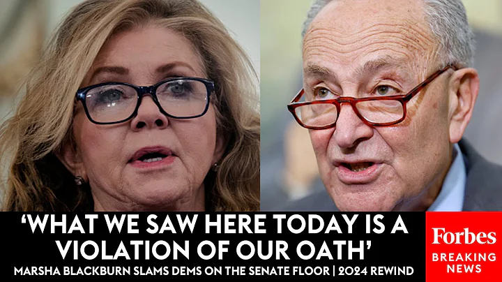 EPIC: Marsha Blackburn Tears Into Democrats During Remarks On The Senate Floor | 2024 Rewind