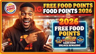 Burger King hack free food points! Unlimited points!