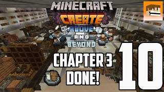 Minecraft Create Above and Beyond Chapter 3 Complete - Episode #10 - Modded Minecraft Net Worth