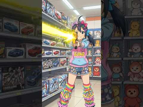 トイガン・ウォー！2 #aivideo #kawaii