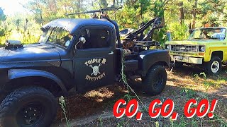 Rat Rod Wrecker goes to work!