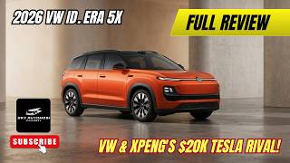 VW & XPeng Built A $20K EV Game-Changer! 2026 VW ID. Era 5X Revealed.