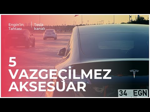 5 Vazgeçilmez Tesla Model Y Aksesuarım 6000 Km tecrübe - #tesla #aksesuar # model 