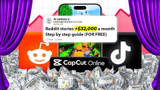Create Reddit stories FOR FREE! | CapCut Online Tutorial (TikTok Creativity Program) screenshot 5