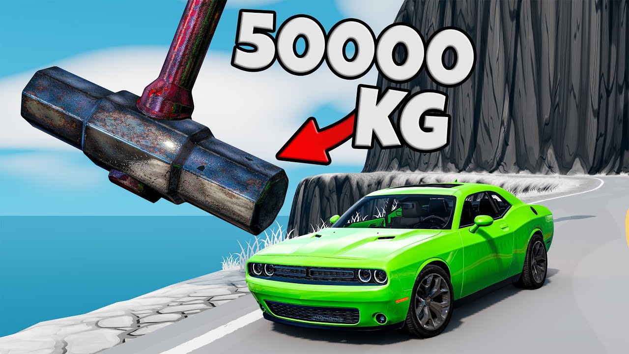 ❄️ TOR PRZESZKÓD! KTO ZJEDZIE PIERWSZY Z GÓRY? | BeamNG Drive |