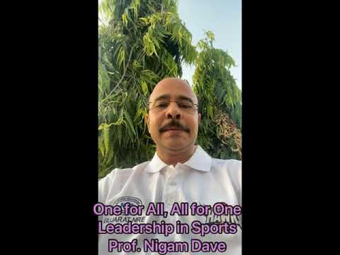 Leadership in Sports: Message for PDPU Frisbee Team