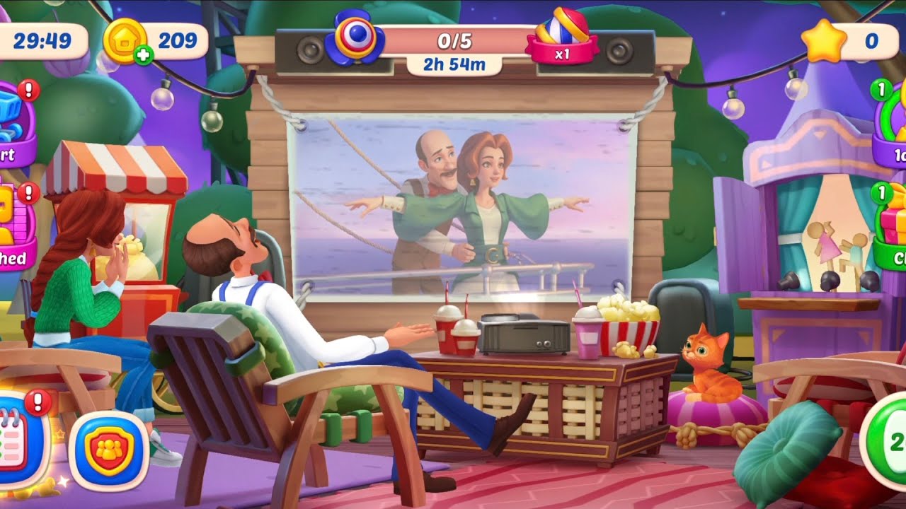 RoomsScapes cinema setup!! recollecting memories with his❤️ !! 