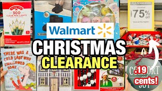 WALMART CHRISTMAS CLEARANCE | CHRISTMAS CLEARANCE SHOPPING 2022 | 75% OFF