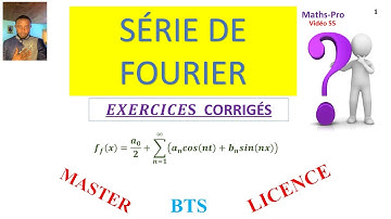 SERIE DE FOURIER, exercice corrigé, Egalité de PARSEVAL, Théorème de DIRICHLET, ...