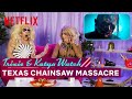 Drag queens trixie mattel  katya react to texas chainsaw massacre  i like to watch  netflix