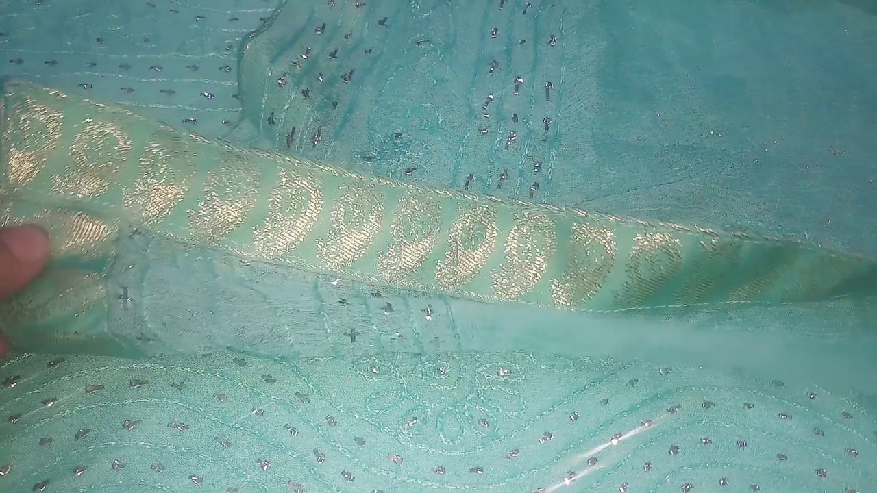 Beautiful hand Embroidered & MuKaish Work Dress Designing