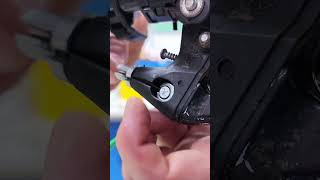 How to properly install a new brake cable into a mechanical bike brake lever.