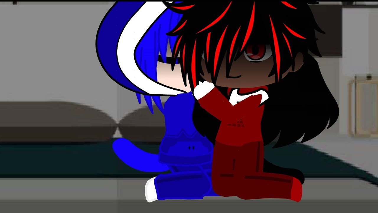 Shadow comforts sonic after a nightmare 💙Sonadow🖤 read description