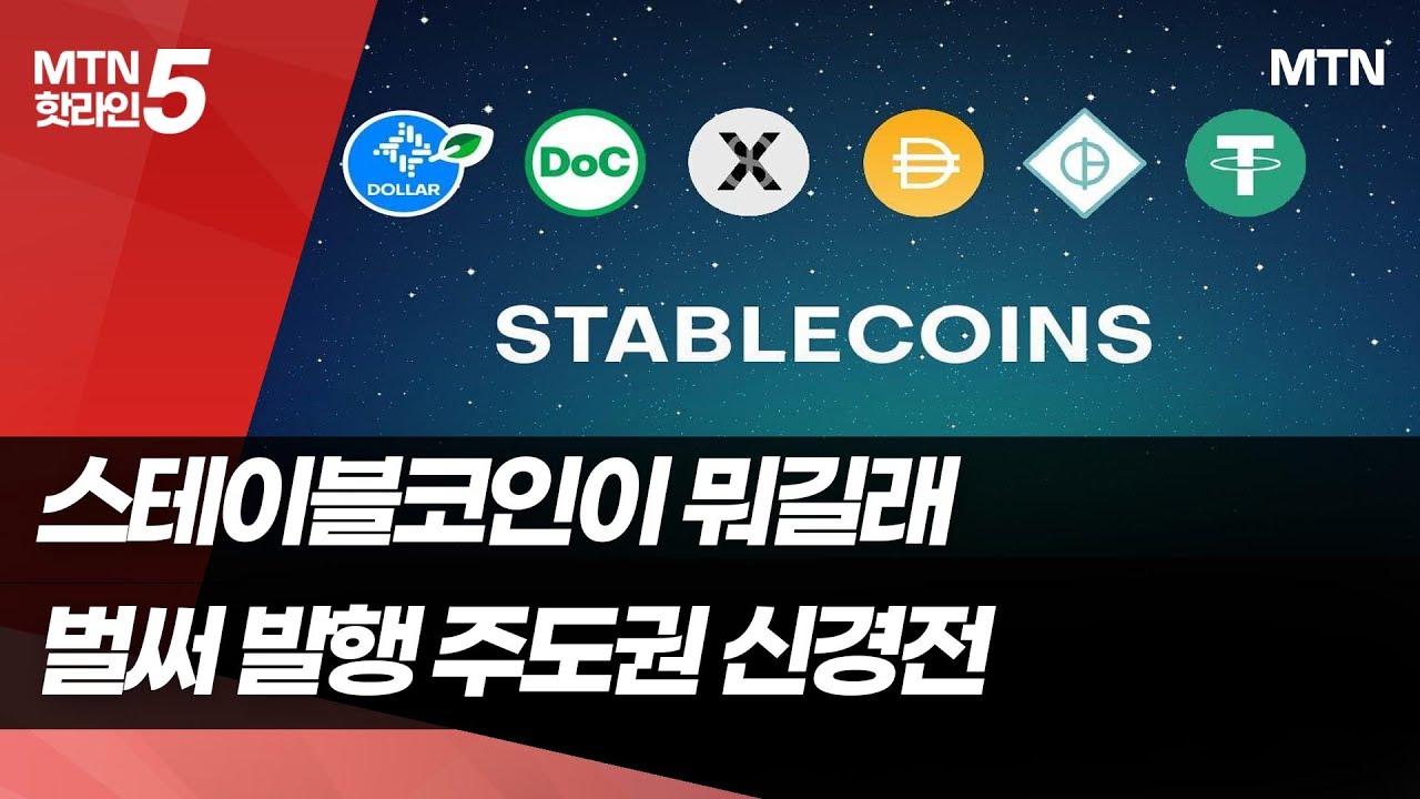 벌써 발행 주도권 다툼…시중은행 선택은 [스테이블코인 뜨나 ②] / 머니투데이방송 (뉴스)