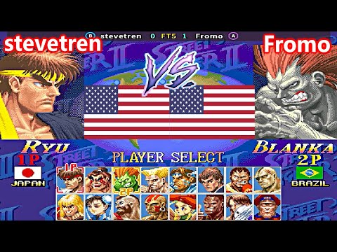 Super Street Fighter II X: Grand Master Challenge - stevetren vs Fromo