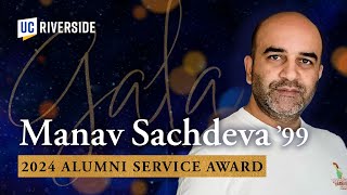 2024 Alumni Service Award: Manav Sachdeva ’99