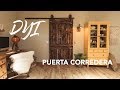 🚪 DIY - COMO HACER UNA PUERTA CORREDERA l estelamaca INTERIORISMO