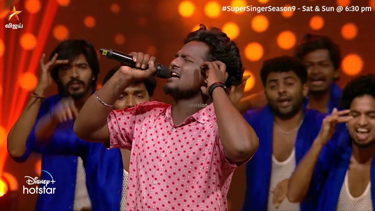 Vidha vidhama Soapu seeppu kannaadi Song by  GowriSankar  Super Singer Season 9