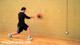 FullWindup.com - Split Stance Medicine Ball Rotational Throw