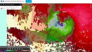 crazy tornado most likely on the ground!!! Jesus loves you #tornado #wedgetornado #radar