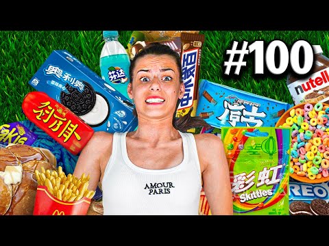 Mănânc 100 Dulciuri Din China !