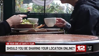 Sharing your location online? Experts warn posts may reveal more than you think
