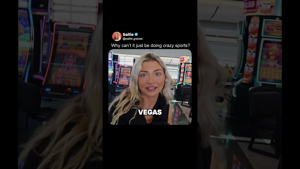 Why can't it just be doing adrenaline sports? #salliegrace #funny #memes #jokes #comedy #vlog #vegas