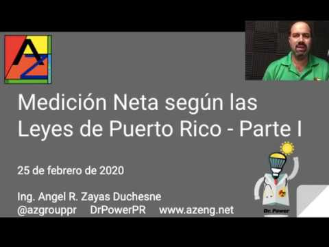 Medición Neta según las Leyes de Puerto Rico