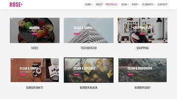 Rose - Responsive Multi-Purpose WordPress Theme