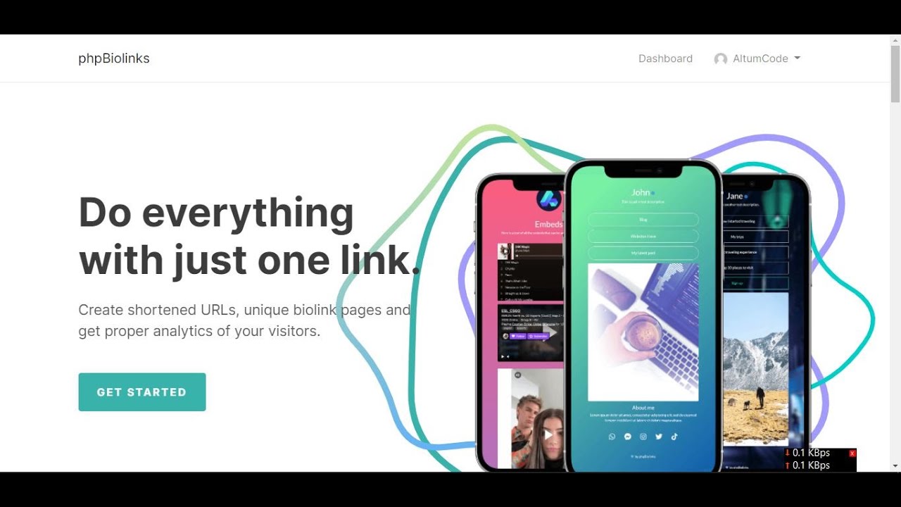BioLinks - Instagram & TikTok Bio Links & URL Shortener (SAAS Ready) v11.1.0