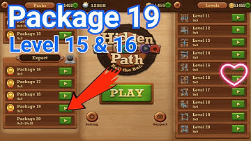 Roll the ball Hidden path || Expert  || package 19 || Level 15 || Level 16 || All Level