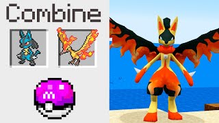 COMBINEI POKÉMON no Minecraft Pixelmon!