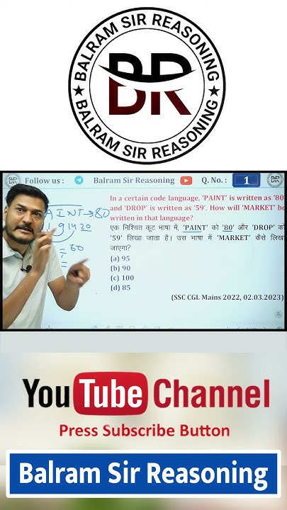 Coding decoding Most common pattern asked in CGL mains . # ...