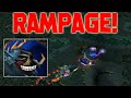 DOTA HUSKAR RAMPAGE! (DESTROY FOUNTAIN)