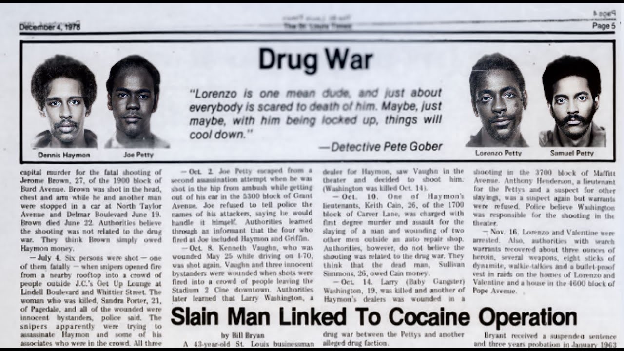 Семья Петти против Денниса Хеймона: героиновая война, превратившая Сент-Луис в поле боя
