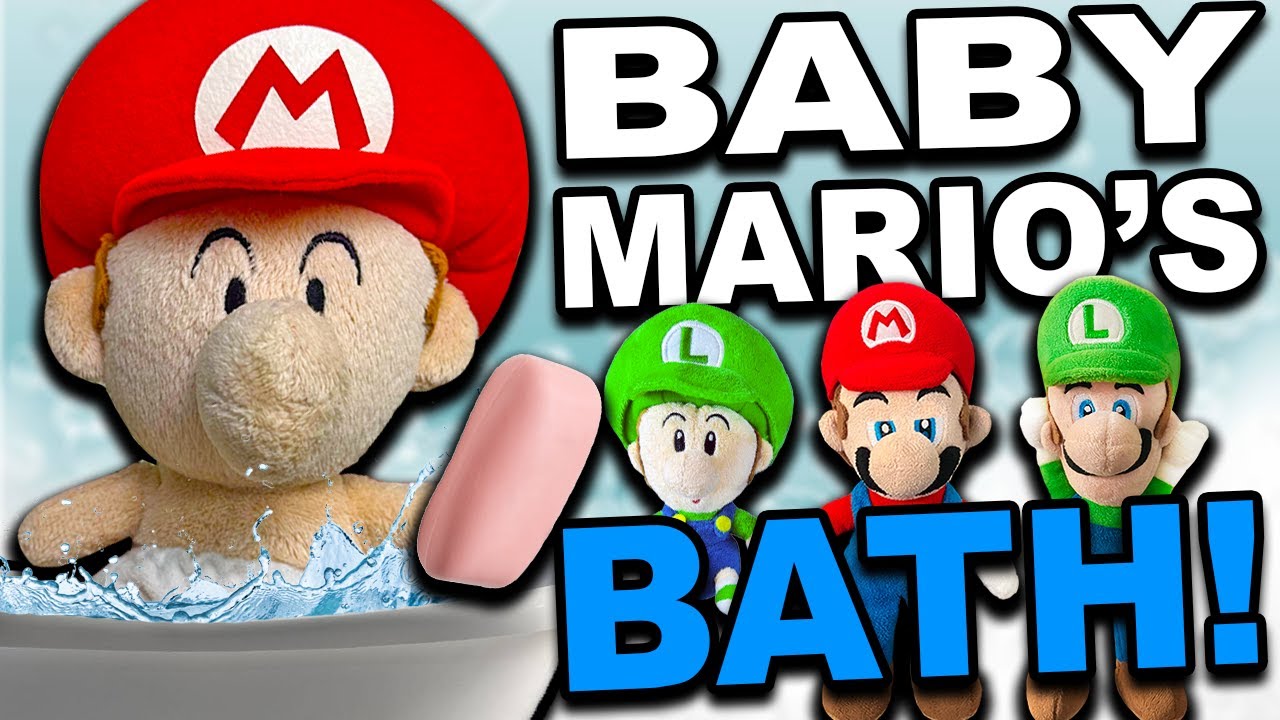 Малыша Марио пора купать! — InsaneMarioBros