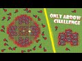 Zombs.io - ONLY ARROWS CHALLENGE // HARDEST challenge EVER! (world record?) - k3lp