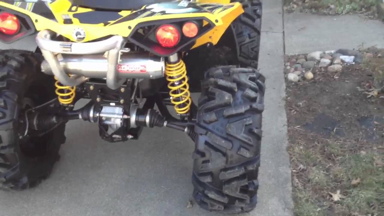 Can Am Renegade 800 >> Renegade 1000 Ron Woods exhaust - YouTube Can Am Renegade 800 >> Renegade 1000 Ron Woods exhaust - YouTube