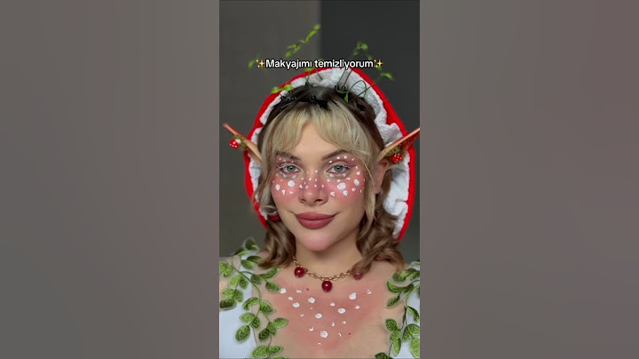 Makyajımı böyle temizliyorum, Siz nasıl temizliyorsunuz? #shorts #makeup