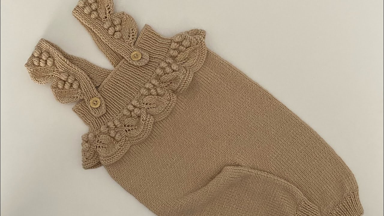 Popcorn yapraklı üzüm modeli PANTOLON TULUM yapımı