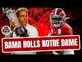 Alabama Rolls Notre Dame - Rapid Reaction (Late Kick Cut)