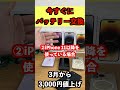 今すぐバッテリー交換をすべき人の特徴3選!値上がりする前に決断すべし!