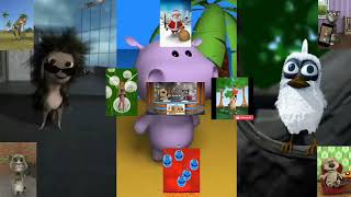 Talking Outfit7 Game Video 13! (Talking Santa 2011 Postcard Edition) screenshot 4