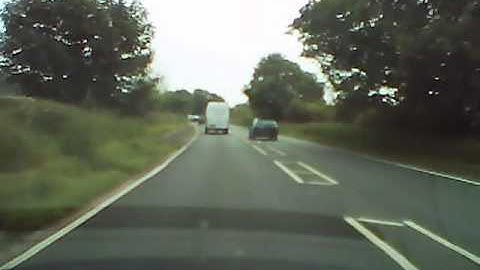 Car driver (N54COV) thinks he