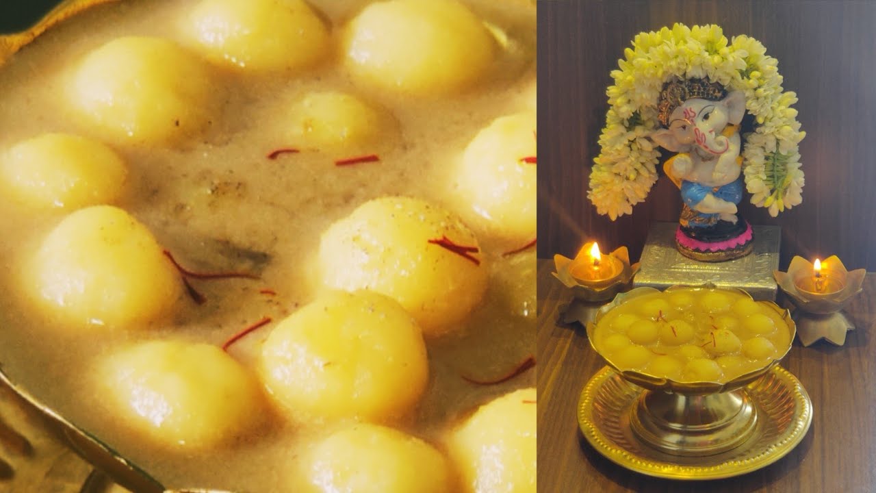 Paal Kozhukattai Recipe Ganesh Chaturthi Recipe l Rice Dumplings in