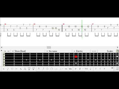 Renai Nou (Bass TAB) - Nanawo Akari