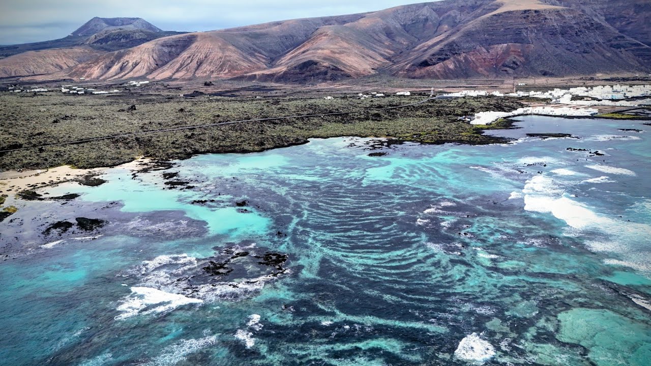 Lanzarote from Above | A Surreal Volcanic World