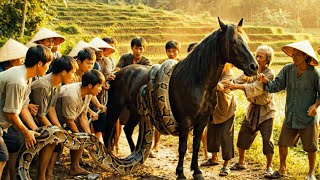 Shocking Rescue! Giant Python Attacks Mother Horse | Animal Rescue Mission #animalrescue  #rescue Net Worth