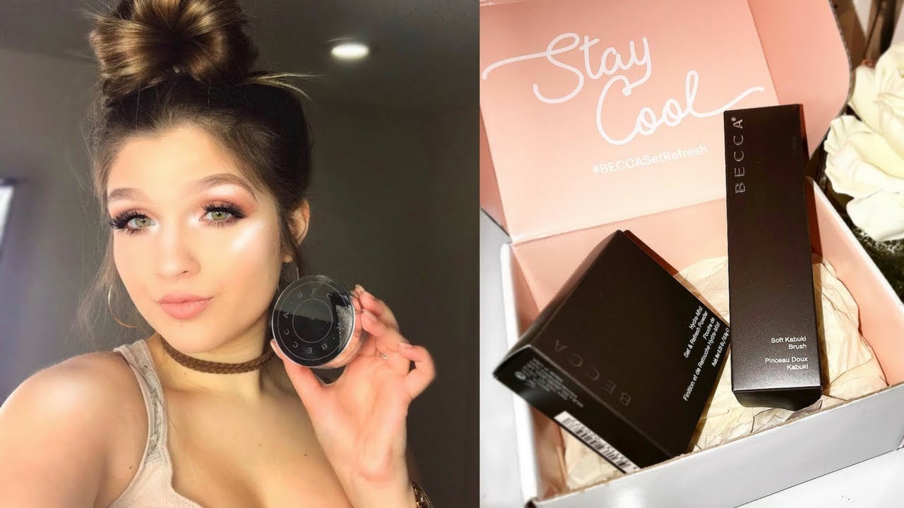 Becca Hydra Mist Set and Refresh Powder Review + GIVEAWAY!!