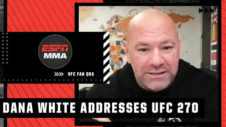 Dana White explains his absence from Francis Ngann...